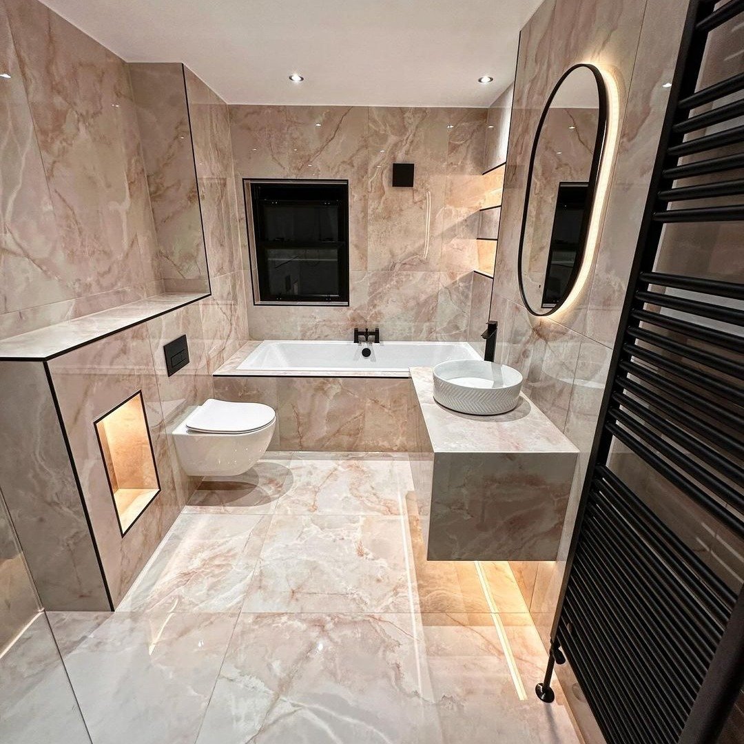 New bathroom installation